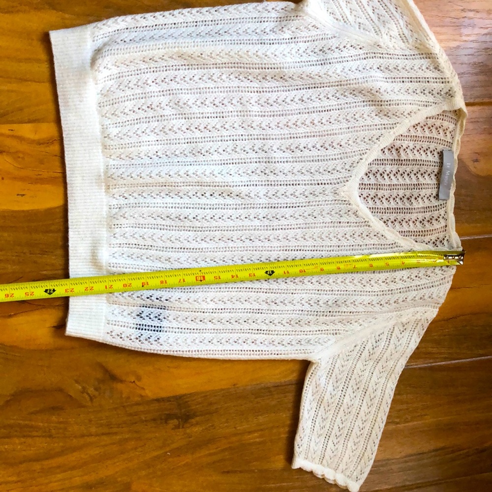 Wool sweater short
